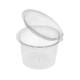 Salsera circular con tapa PET - 100 c.c. - 405 UDS