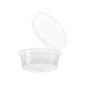 Salsera circular con tapa PET - 50 c.c. - 450 UDS
