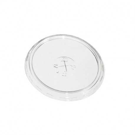 543050Tapa Plana Con Cruz Ø85 vasoPET 350,400y500