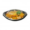 WOK base Negra PP + tapa PP 500 cc. 200