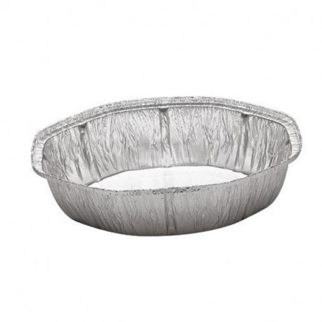 662400 Env Oval Alum 256x184x93 - 2400ml. - 500