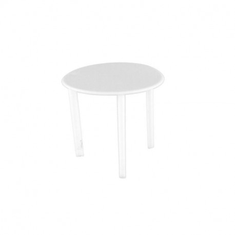 Mesita de Pizza Blanca PS /1000