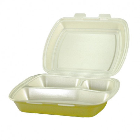 Envase PORTAMENUS 3 Comp. FOAM 240x210x70 125/250