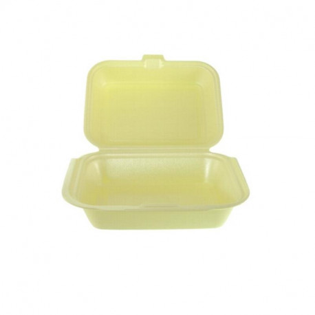 Envase SANDWICH Pequeño FOAM 185x145x70mm. 125/50