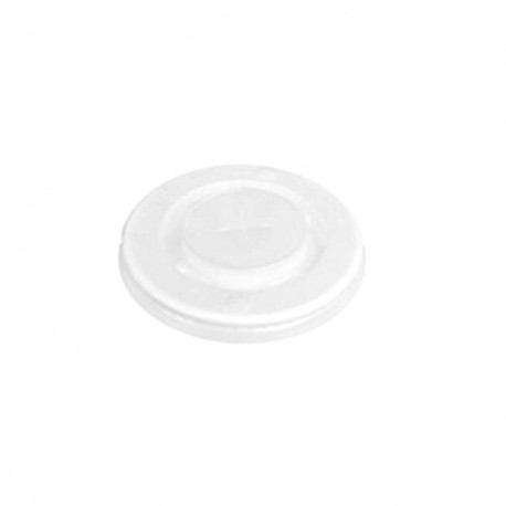 Tapa Plana Vaso EpsPorex 120 ml. Ø:80 mm. 100/1000