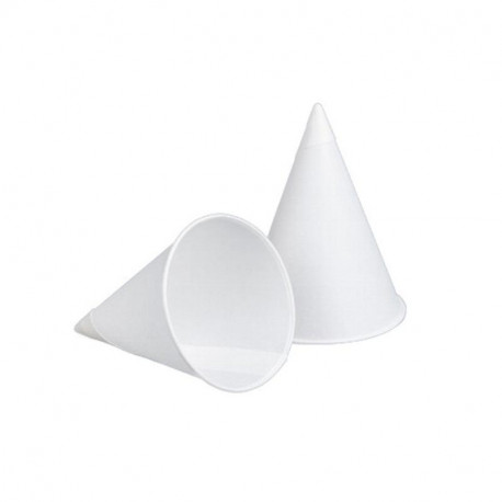 Cono de Papel para agua 120 ml., 4 Oz. 200/5000
