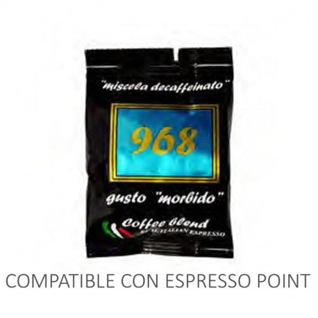 CÁPSULA DE CAFÉ 968 “DESCAFEINADO” C/100 UDS.