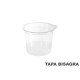Envase circular con tapa bisagra / HQ / 1000 cc