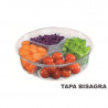 Envase circular tapa-HQ- 220x55mm - 4x350cc - 150