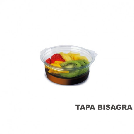 Envase circular sin Tapa - HQ - 120X44 - 250 c.c./