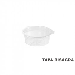 Envase circular con Tapa - HQ - 120X47 - 250 c.c./
