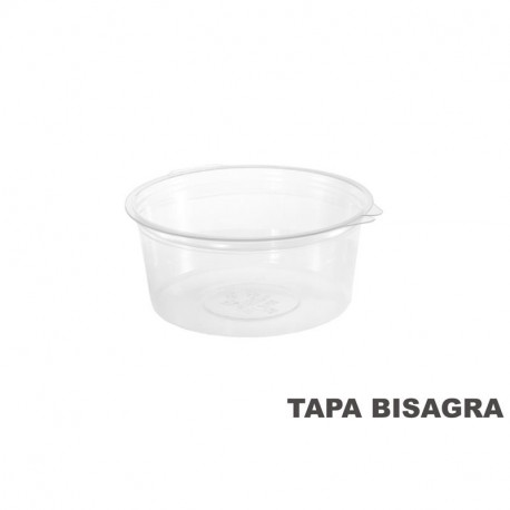 Envase circular con Tapa - HQ - 150X65 - 750 c.c./