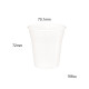 Vaso 166 cc. Blanco PP 100 - 3000