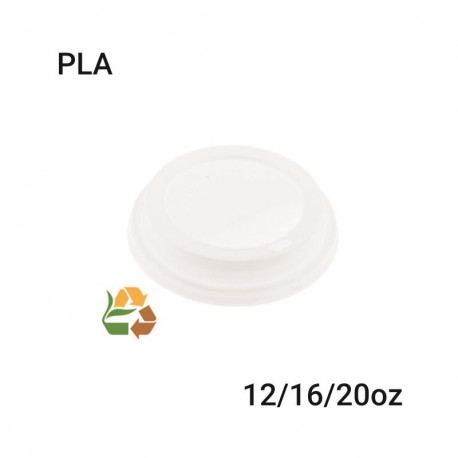 Tapa vaso Hot Coffee - compostable - 12/16/20oz