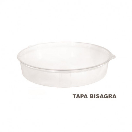 Envase circular con Tapa - HQ - 290X55 - 2.500 c.c