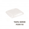 Tapa para envase de base cuadrada transparente