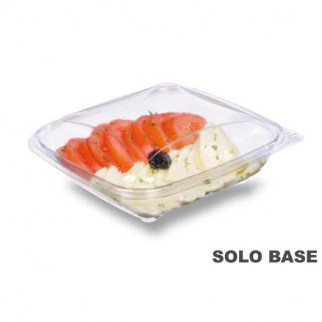 Base envase cuadrado transparente 1000 cc