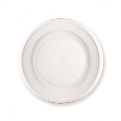 154256 Plato Hondo Ø: 22 cm. Blanco PS 10 gr.1200
