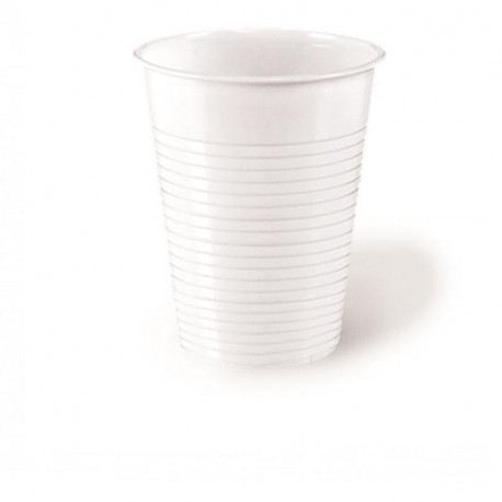 218536 Vaso 200 cc. Blanco PS Baio 100/3000