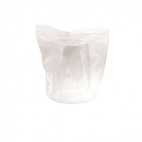 218270 Vaso 200 cc. Transp. PS Embolsado Individua