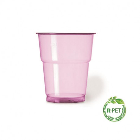 Vaso 250 cc. Ø:78mm R-PET Fusia Naturia 50/1000