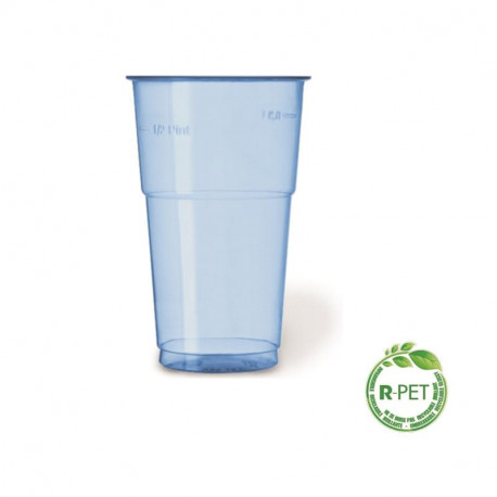 Vaso 350 cc. Ø:78 mm. Alto R-PET Azul 20/500