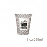 14169- Vaso Papel 8 Oz. - COFFEE TIME 50 - 1000