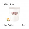 C807152 Vaso Papel GREEN THINK - 50 - 1.250