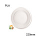 Plato Llano PLA - 220mm - 50 - 800