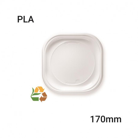 Plato Cuadrado PLA - 170mm