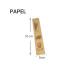 Bolsa Pan PAPEL KRAFT 9+(2X5)+55cm 1 barra /1000