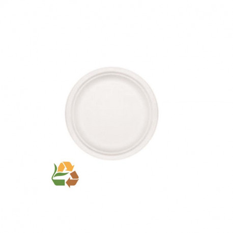 Plato FIBRA MOLDEADA BIO Ø151x13,6mm. 50/1000