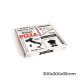 Caja Pizza Blanca - 300x300x35mm - 100