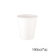 14081 Vaso Papel 6,5 Oz BLANCO -50 -1000