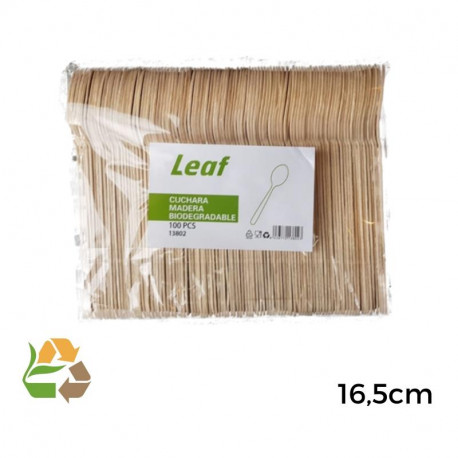 Cuchara Madera - 165mm - 100