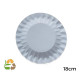 Plato Bco Papel 7 18cm SemiHondo - 350g - 100