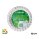 Plato Bco Papel 7 18cm SemiHondo - Light - 100