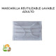 Mascarilla Reutilizable - 5 Lavados - Adulto - 50
