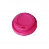 Tapa Rosa-Chicle Travel para Vaso 8/9 Oz. 100/1000