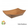 Barqueta PAPEL KRAFT 120x75x50mm./550ml. /500