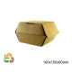 Caja Hamburguesa Pequeña KRAFT eco /500
