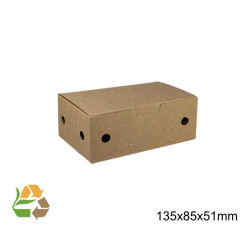 Caja Cerrada Mediana KRAFT 135x85x51mm. /500