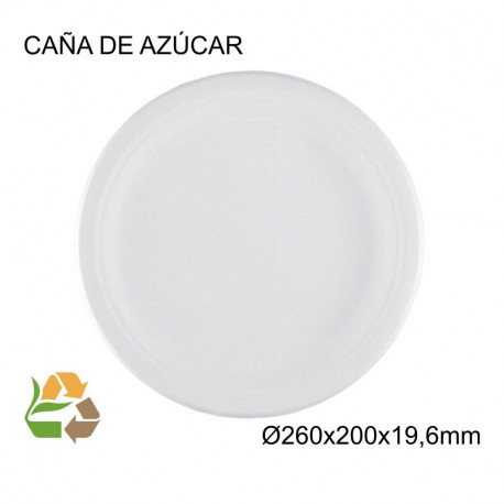 Plato BIO Ø260x200x19,6mm - 15 - 150