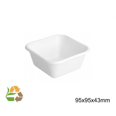 Bandeja Cuadrada - 8 oz - 130x130x42mm