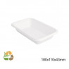 Bandeja blanco - 180x120x35mm - 425ml - 600