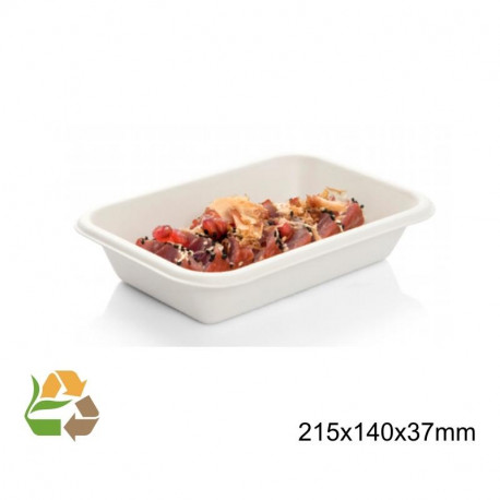 Bandeja Rectangular - 650ml - 205x130x56mm