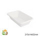 Bandeja Rectangular - 215x140x52mm - 950ml - 600