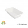 Bandeja Rectangular - 215x140x52mm - 950ml - 600
