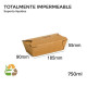 Caja Pagoda Kraft - Grd - 185x90x55mm - 75 - 675