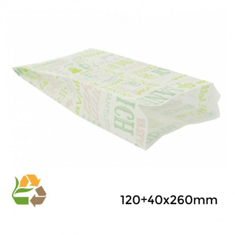 Bolsa sandwich "Parole"- 12+4x26cm - 3000